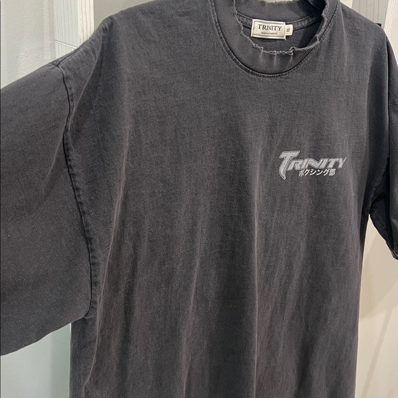 Trinity Distressed Tyson Tee - Vintage Black - Picture 5 of 8